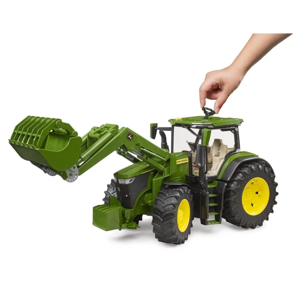 BRUDER ΤΡΑΚΤΕΡ JOHN DEERE 7R 350 ΜΕ ΦΟΡΤΩΤΗ