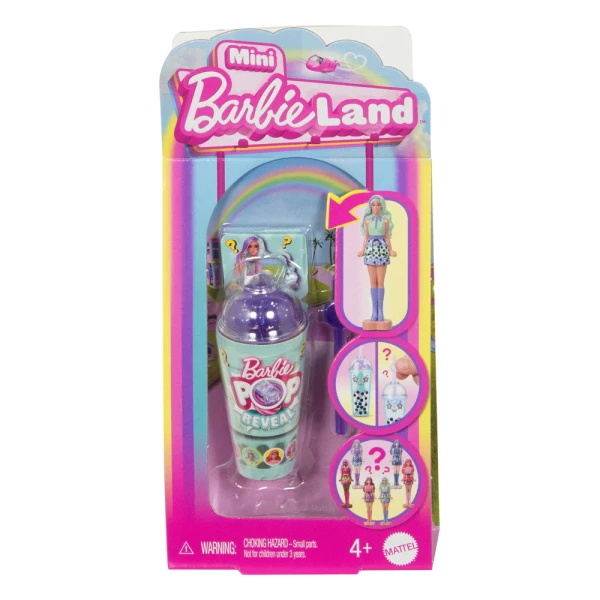 BARBIE MINI DOLL BARBIELAND POP REVEAL