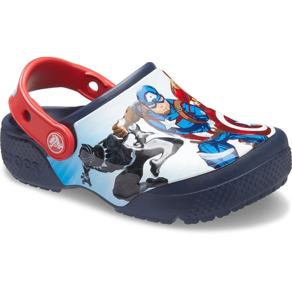 CROCS FL AVENGERS PATCH CLOG K NAVY