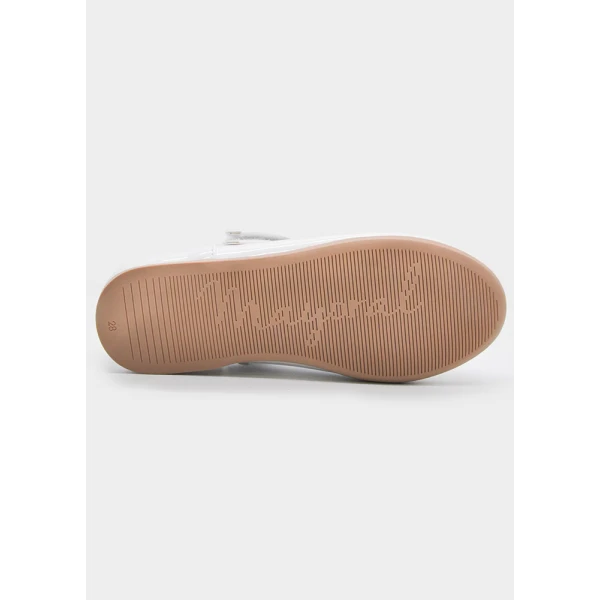 MAYORAL BALLET FLATS PATENT WHITE 