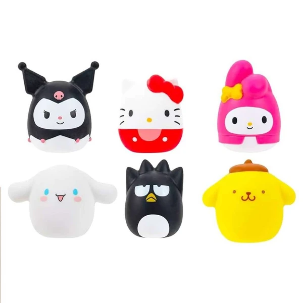 SQUISHMALLOWS - SQUOOSHEMS SANRIO ΣΑΚΟΥΛΑΚΙ ΜΕ ΖΟΥΛΗΧΤΗ ΦΙΓΟΥΡΑ ΕΚΠΛΗΞΗ 6 εκ. 