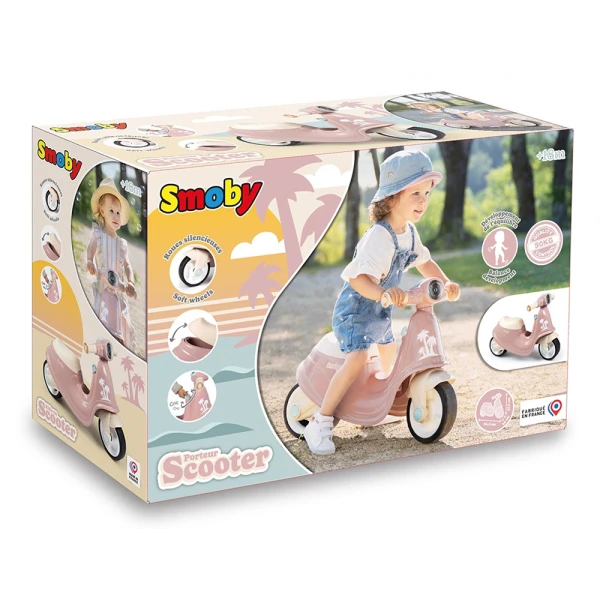 SMOBY SCOOTER RIDE-ON PINK