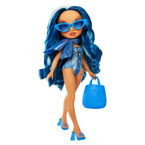 RAINBOW HIGH SWIM & STYLE FASHION ΚΟΥΚΛΑ SKYLER (BLUE)