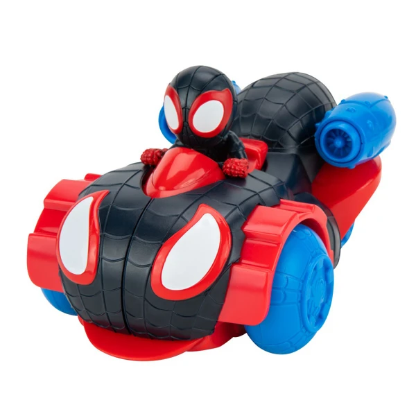 SPIDEY AND HIS AMAZING FRİENDS VEHICLE 15 cm 2 IN 1 MILES MORALES