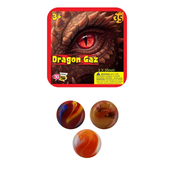 ΒΟΛΟΙ DRAGON GAZ 3X35mm