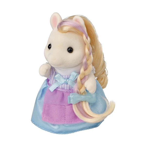 THE SYLVANIAN FAMILIES PONY\'S HAIR STYLISH SET 5644