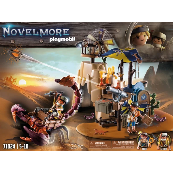 PLAYMOBIL NOVELMORE SAL\'AHARI SANDS - ΜΥΣΤΙΚΗ ΒΑΣΗ ΜΕ ΓΙΓΑΝΤΙΟ ΣΚΟΡΠΙΟ