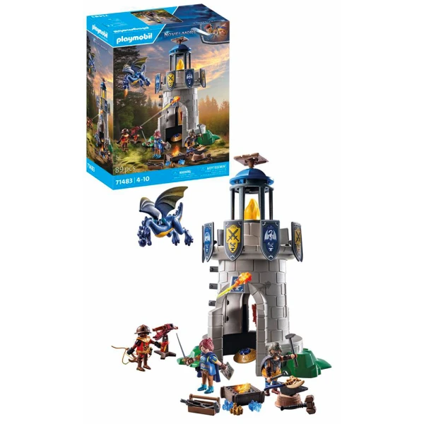 PLAYMOBIL NOVELMORE ΠΥΡΓΟΣ ΙΠΠΟΤΩΝ ΜΕ ΔΡΑΚΟ ΚΑΙ ΣΙΔΗΡΟΥΡΓΟ