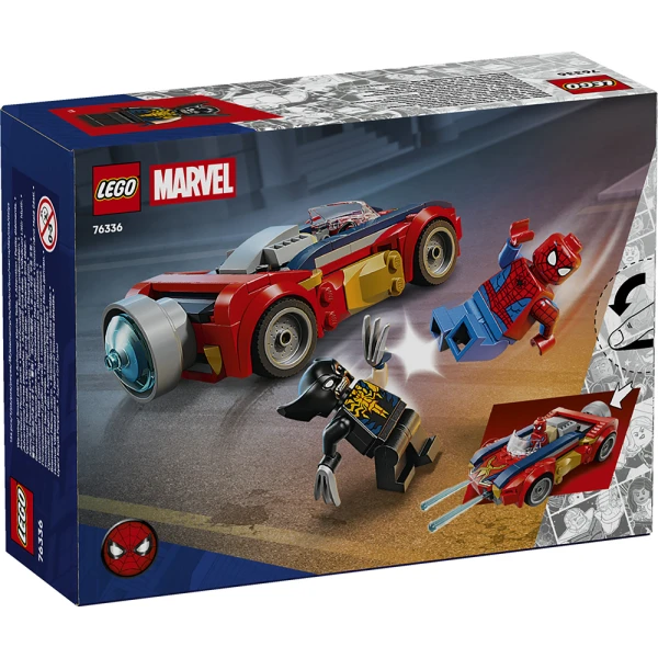LEGO®  MARVEL ΑΥΤΟΚΙΝΗΤΟ ΣΠΑΙΝΤΕΡ-ΜΑΝ VS. VENOMIZED ΓΟΥΛΒΕΡΙΝ