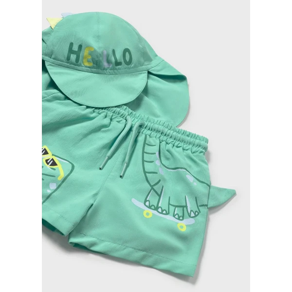 MAYORAL SET SWIMSUIT HAT PLAY VERAMAN 