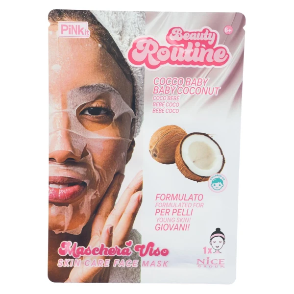 BEAUTY ROUTINE FACE MASK - 4 DESIGNS