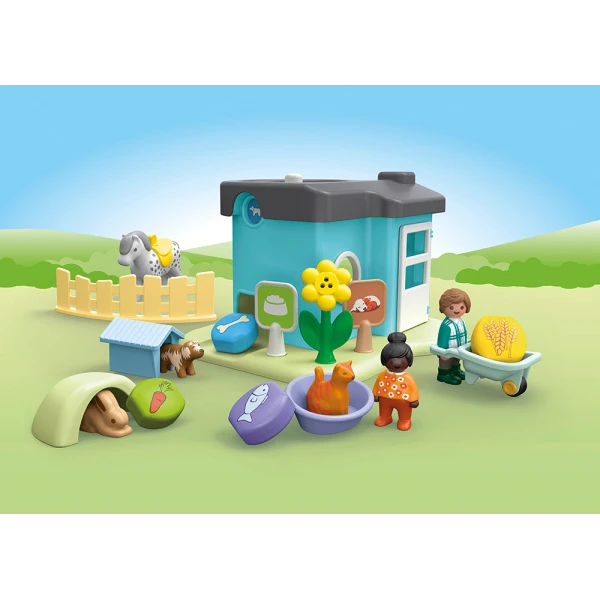 PLAYMOBIL JUNIOR ΞΕΝΩΝΑΣ ΜΙΚΡΩΝ ΖΩΩΝ