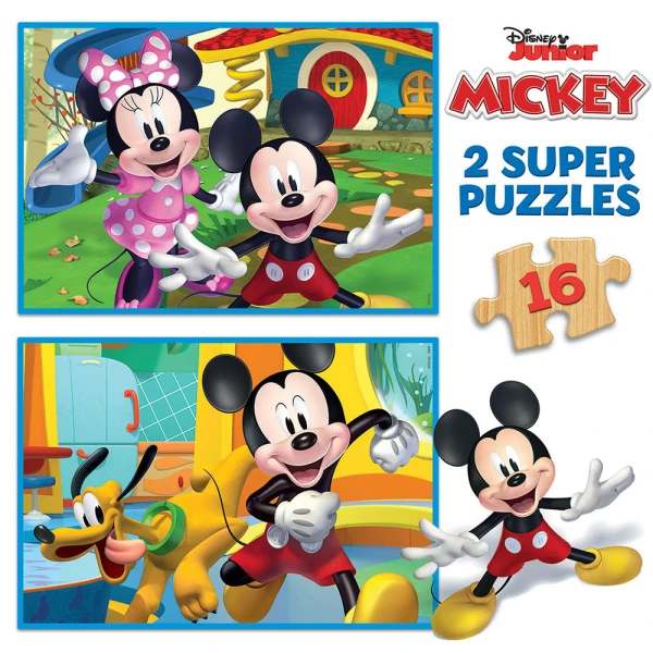 EDUCA ΠΑΖΛ 2X16 τεμ. MICKEY & MINNIE