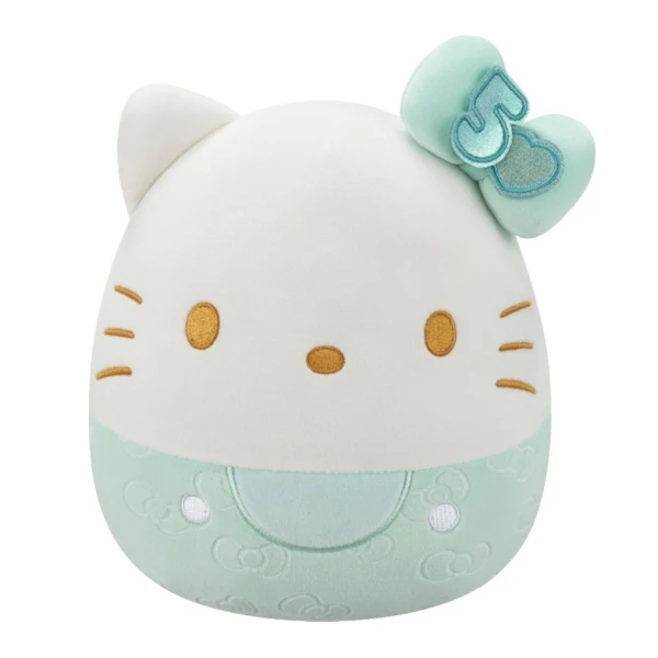 SQUISHMALLOWS SANRIO HELLO KITTY 50TH ANNIVERSARY ΑΝΑΓΛΥΦΟΣ ΦΙΟΓΚΟΣ ΛΟΥΤΡΙΝΟ 20 εκ. - ΠΡΑΣΙΝΗ HELLO KITTY