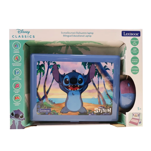 LEXIBOOK KIDS LAPTOP STITCH
