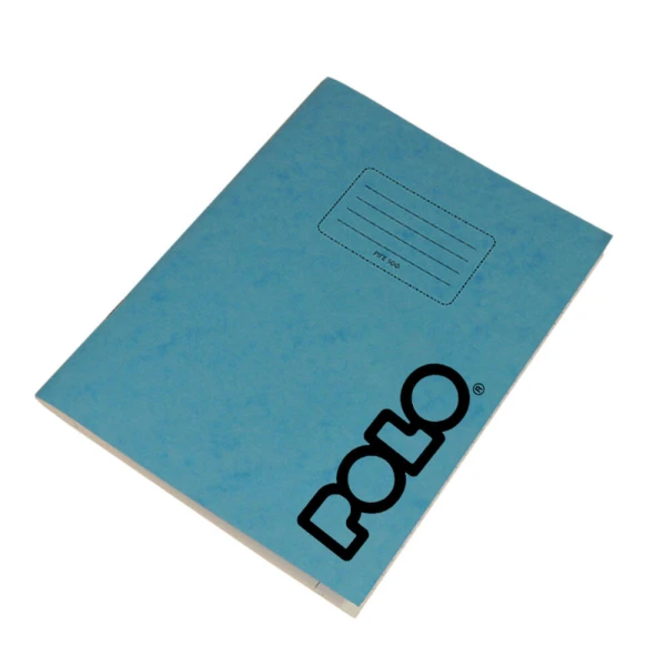 POLO 2025 STAPLED NOTEBOOK A4 50 SHEETS LIGHT BLUE