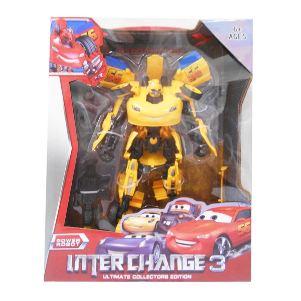 ROBOT THAT TURNS INTO CARTOON CAR - 2 DESIGNS