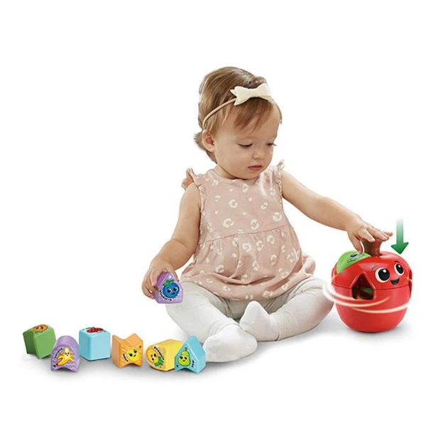 V-TECH EDUCATIONAL FUNNY APPLE WITH SHAPES