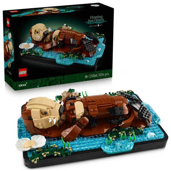 LEGO® IDEAS ΘΑΛΑΣΣΙΕΣ ΕΝΥΔΡΙΔΕΣ ΠΟΥ ΕΠΙΠΛΕΟΥΝ