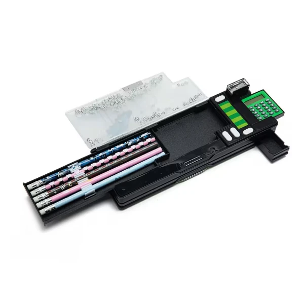 YOLO PENCIL CASE RETRO WITH CALCULATOR - FOOTBALL WITH SPRINKLES
