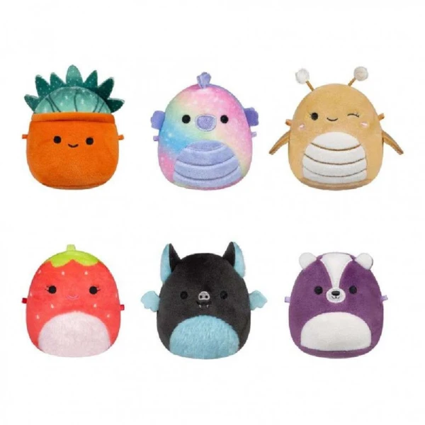 MICROMALLOWS - ΣΕΤ 6τμχ. ΛΟΥΤΡΙΝΑ 6εκ. SQUISHMALLOWS W2