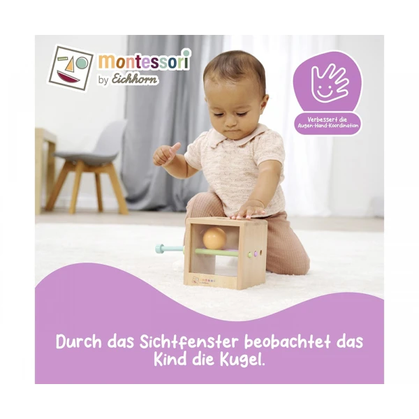 EICHHORN MONTESSORI EDUCATIONAL BOX WITH BALLS