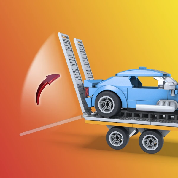 MEGA BLOKS HOT WHEELS TWINDUCTION HAULER PACK 300 pcs