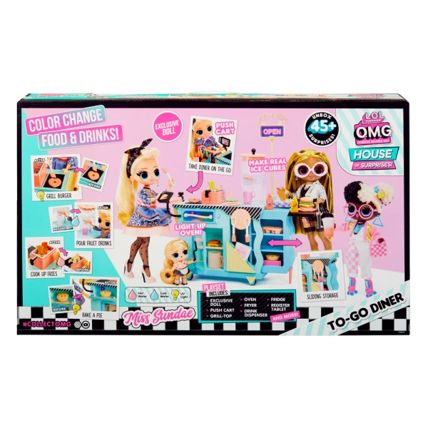 LOL SURPRISE OMG ΚΟΥΚΛΑ ΣΕΦ PLAYSET