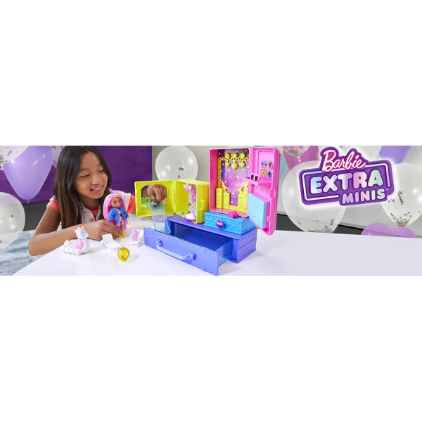BARBIE EXTRA MINIS - ΣΕΤ ΠΑΙΧΝΙΔΙΟΥ ΜΕ ΖΩΑΚΙΑ