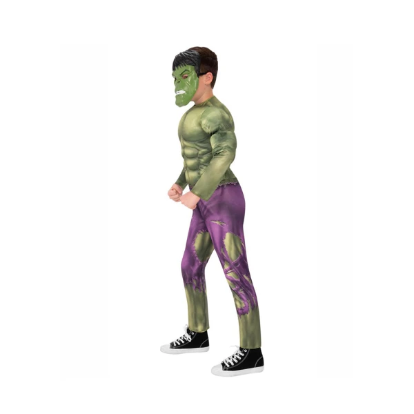 ΑΠΟΚΡΙΑΤΙΚΗ ΣΤΟΛΗ HULK DELUXE