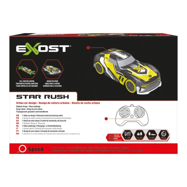 EXOST REMOTE CONTROL CAR R/C 1:34 STAR RUSH