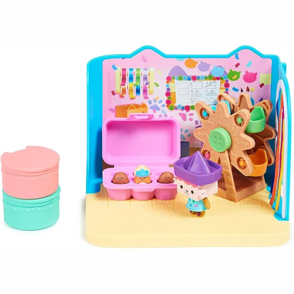 GABBY\'S DOLLHOUSE ΜΙΝΙ ΣΕΤ ΔΩΜΑΤΙΑ ΚΟΥΚΛΟΣΠΙΤΟΥ - ART STUDY