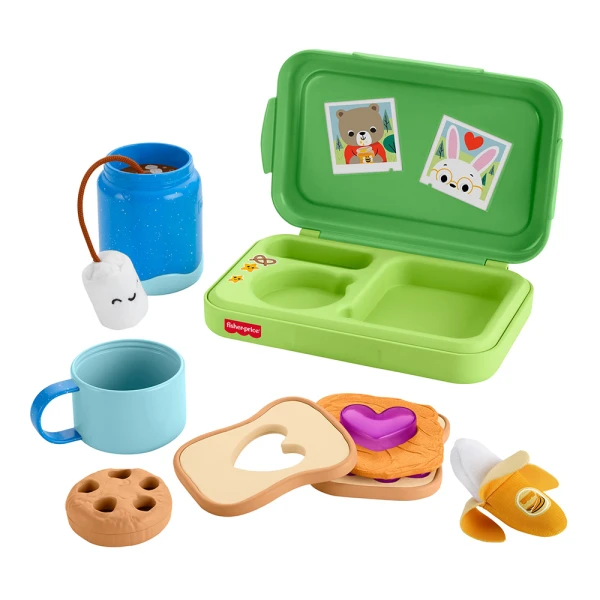 FISHER PRICE ΣΕΤ ΠΑΙΧΝΙΔΙΟΥ ΦΑΓΗΤΟΔΟΧΕΙΟ ΜΕ ΠΑΓΟΥΡΙ