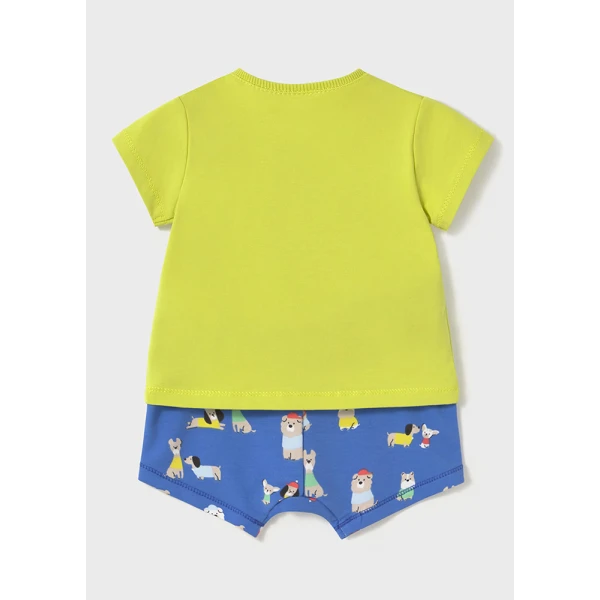 MAYORAL SET TROUSERS SHORT ELECTRIC BLUE