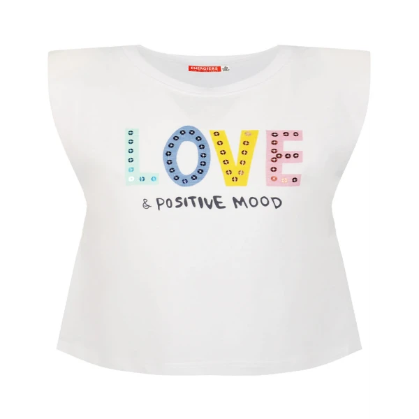 ENERGIERS GIRL BLOUSE WHITE
