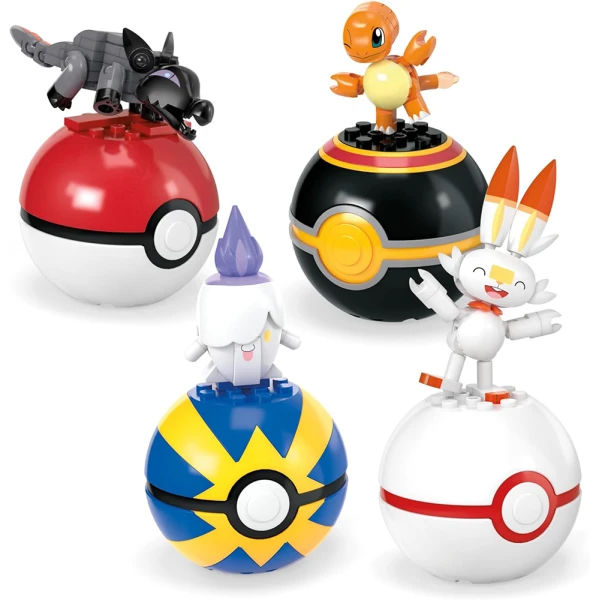 MEGA POKEMON FIRE TEAM 105 pcs