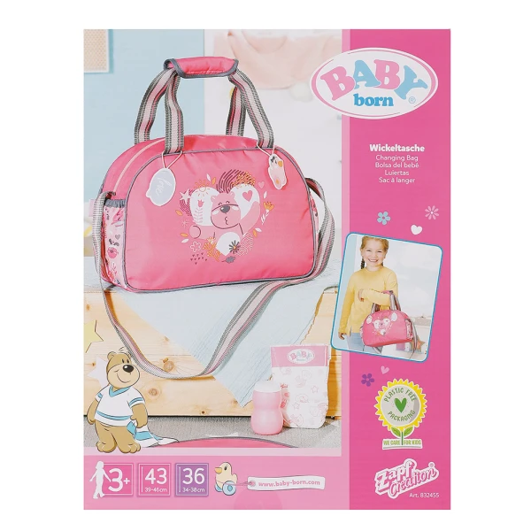 ZAPF CREATION BABY BORN ΤΣΑΝΤΑ ΑΛΛΑΞΙΕΡΑ