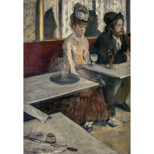 CLEMENTONI PUZZLE MUSEUM COLLECTION EDGAR DEGAS L\'ABSINTHE 1000 pcs