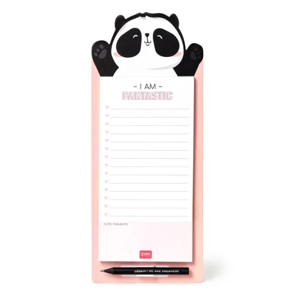 LEGAMI DON\'T FORGET - MAGNETIC NOTE-PAD - PANDA