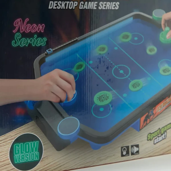 ΕΠΙΤΡΑΠΕΖΙΟ AIR HOCKEY USB ΜΕ ΦΩΤΑ & ΗΧΟΥΣ