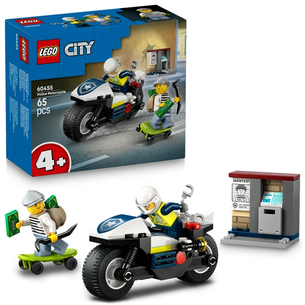 LEGO® CITY POLICE MOTORCYCLE CHASE