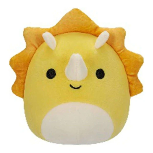 SQUISHMALLOWS PLUSH 13 cm W11 - LANCASTER THE YELLOW TRICERATOPS