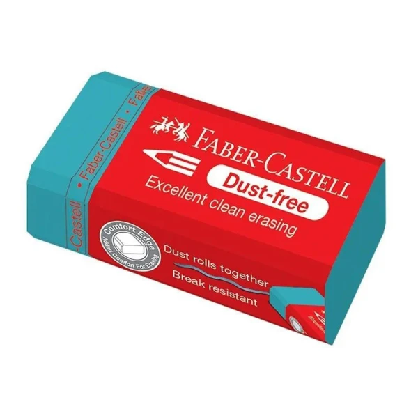 FABER-CASTELL ΓΟΜΑ COLOUR DUST FREE - 3 ΧΡΩΜΑΤΑ