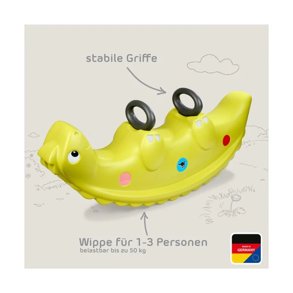 BIG SAMMY ROCKER SEESAW GREEN