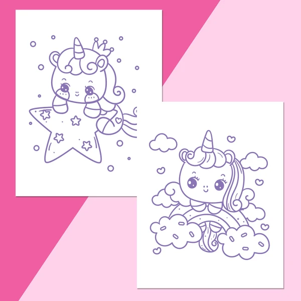 KALEIDOSCOPE COLOUR-ME MAGNETS MAGICAL UNICORNS
