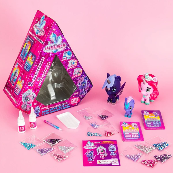 CRYSTALVERSE DELUXE UNICORNS KIKI-STARLANA-APOLLO
