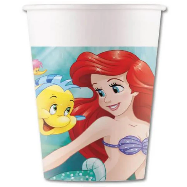 FSC ΧΑΡΤΙΝΑ ΠΟΤΗΡΙΑ 8 τεμ. ARIEL CURIOUS 200ml