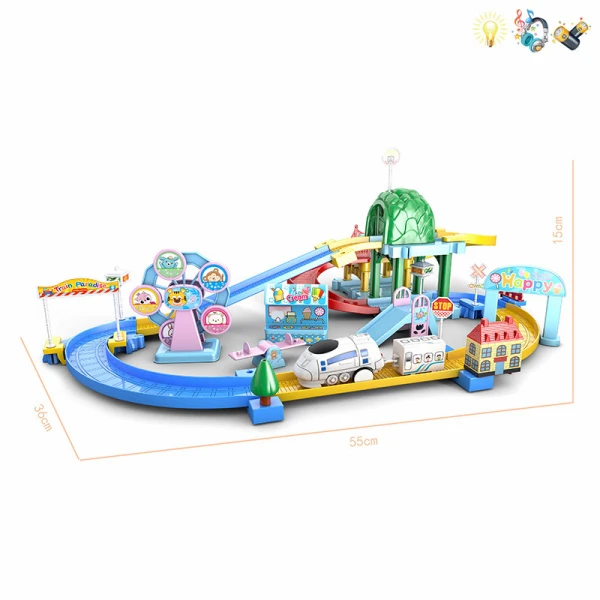 BABY HIGHWAY AMUSEMENT PARK WITH LIGHTS & SOUNDS