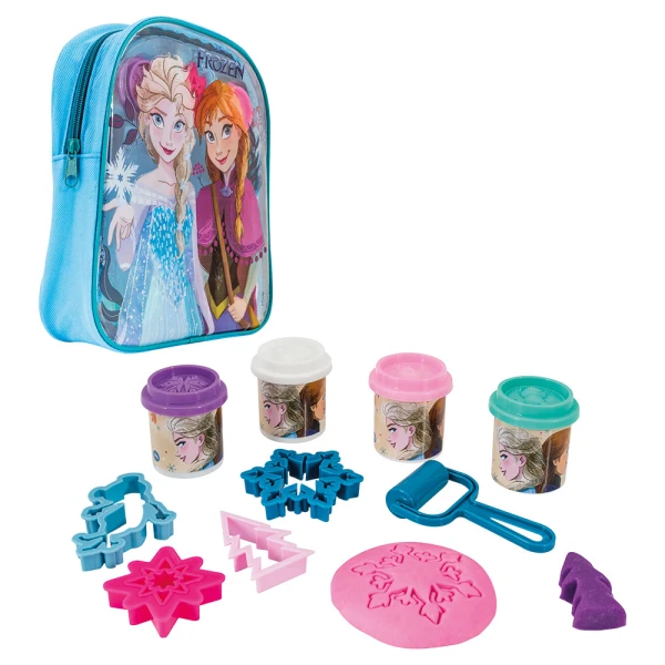 AS ΠΛΑΣΤΕΛΙΝΗ DISNEY FROZEN ΤΣΑΝΤΑ ΠΛΑΤΗΣ ΜΕ 4 ΒΑΖΑΚΙΑ - ΚΑΠΑΚΙΑ ΚΑΛΟΥΠΑΚΙΑ ΚΑΙ 5 ΕΡΓΑΛΕΙΑ 200g ΓΙΑ 3+ ΧΡΟΝΩΝ