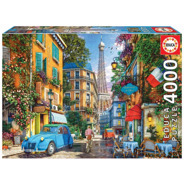 EDUCA ΠΑΖΛ 4000 τεμ. THE OLD STREETS OF PARIS